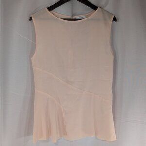 Reiss US 6 Baby Pink Light US 6 Blouse Sleeveless Tunic Tank Top Shirt Peach